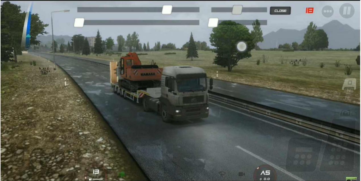 歐洲卡車(chē)司機(jī)3中文手機(jī)版正式版（Truckers of Europe 3）截圖1