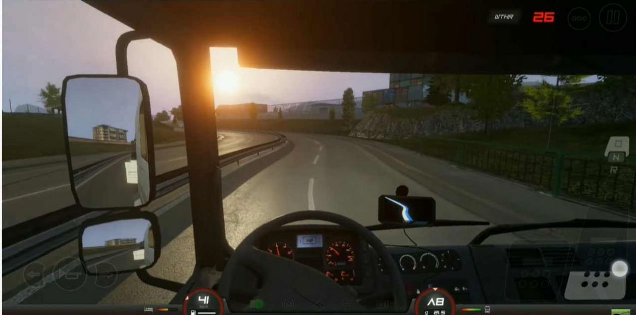 歐洲卡車(chē)司機(jī)3中文手機(jī)版正式版（Truckers of Europe 3）截圖2