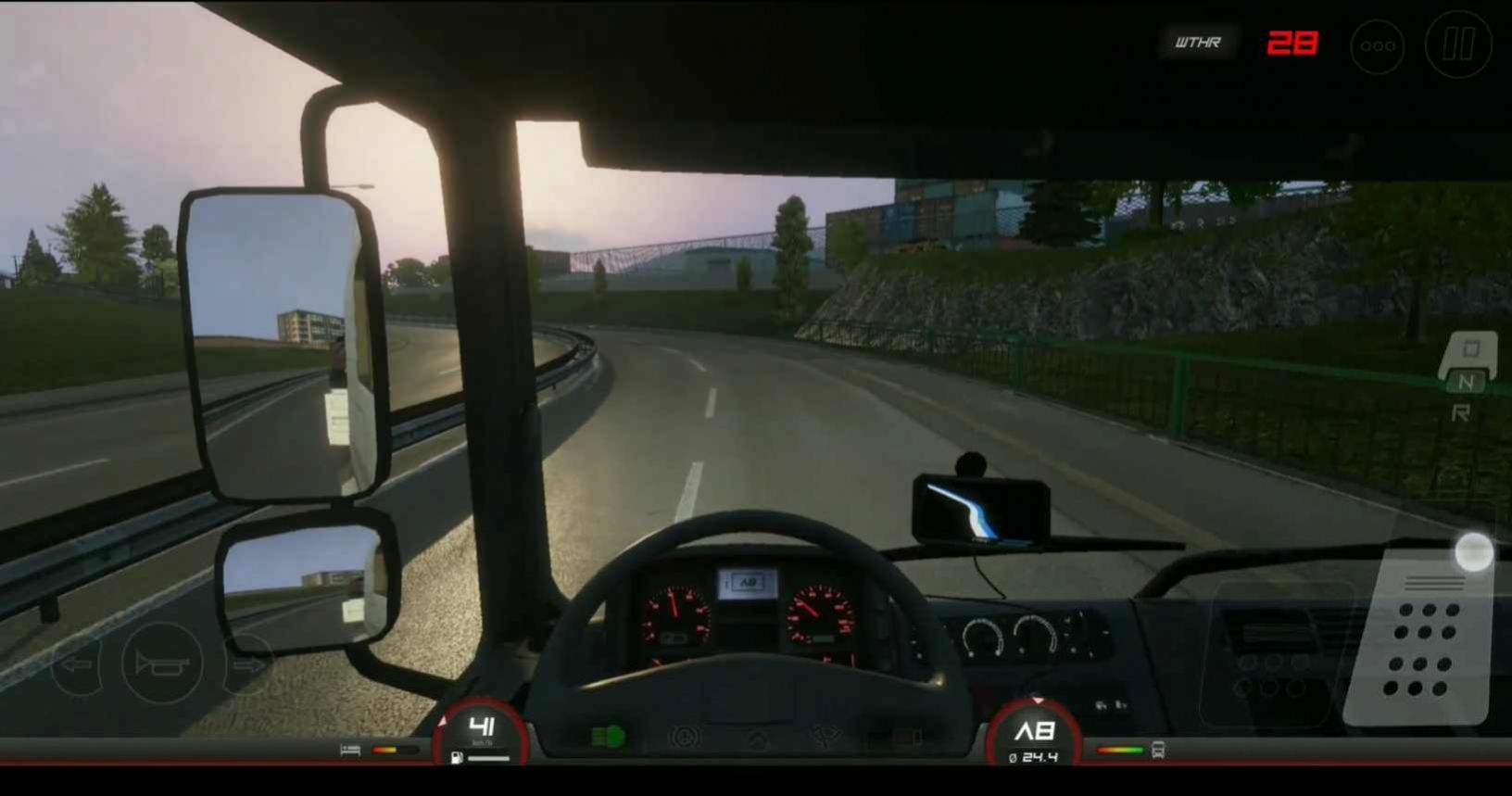 歐洲卡車(chē)司機(jī)3中文手機(jī)版正式版（Truckers of Europe 3）截圖4