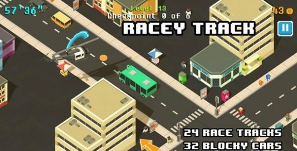 競速小賽道游戲安卓版下載（Racey Track）截圖3