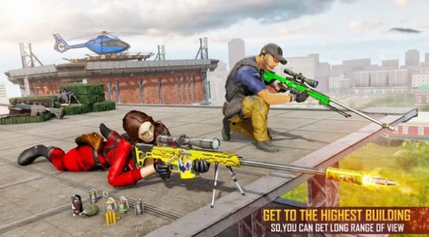 狙擊手射擊任務3D游戲中文版（Sniper 3D Shooting Gun Games）截圖3