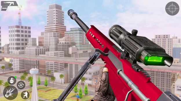 城市狙擊任務(wù)3D游戲安卓版（Sniper 3D Shooting Gun Games）截圖1