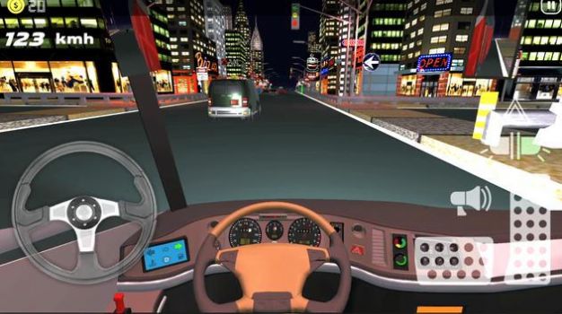 夜班公交車司機游戲安卓版（Bus Driver Night Shift）截圖3