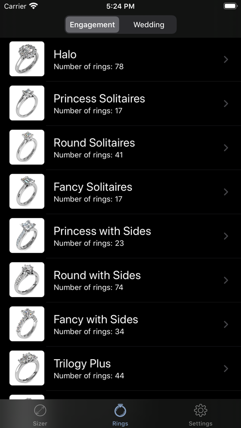 ring sizer by Jason withers戒指尺寸測量APP下載截圖2
