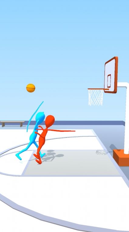 畫線投射3D游戲安卓版（Draw Basket）截圖1