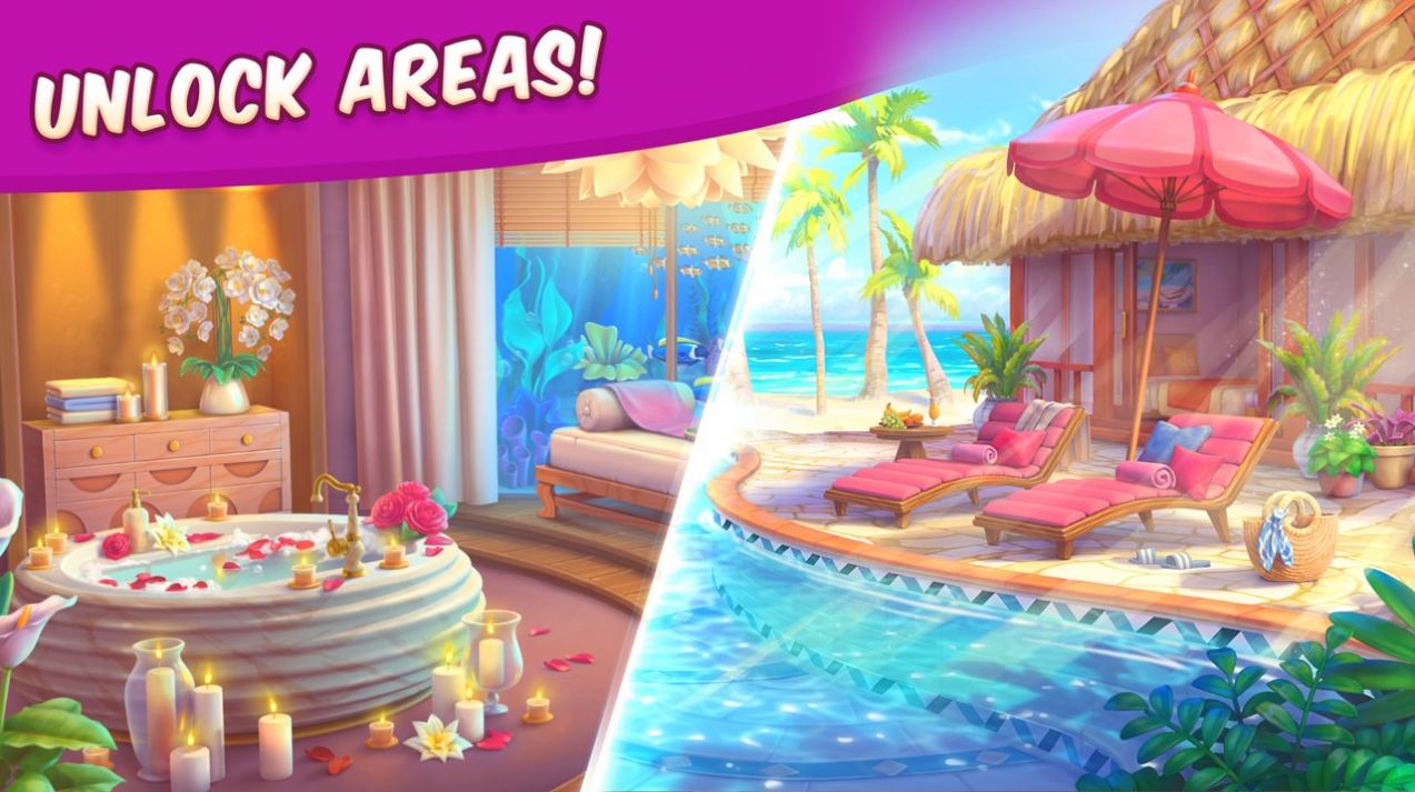 第3場比賽和寶石游戲安卓版（Tropicmania）截圖4
