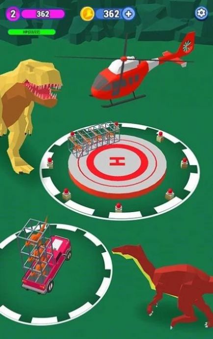 侏羅紀(jì)恐龍救援3D游戲中文版（Jurassic Dino Rescue 3D ）截圖5