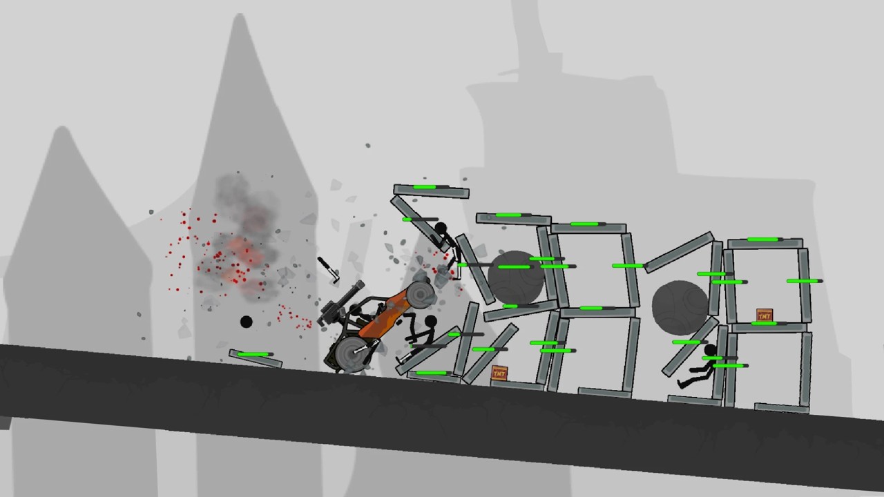 火柴人種族破壞游戲安卓版（Stickman Race Destruction）截圖4
