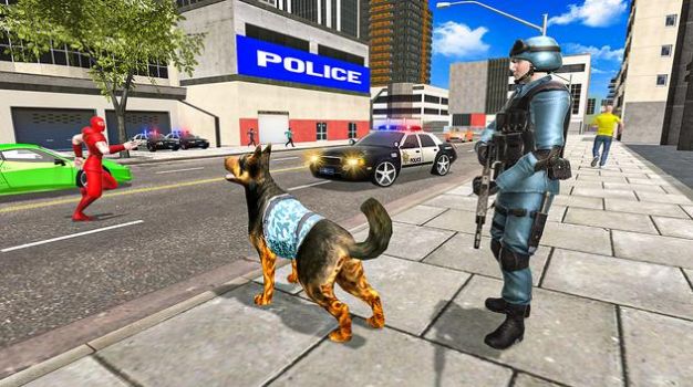 美式警犬追捕游戲安卓版（US Police Security Dog Chase）截圖4