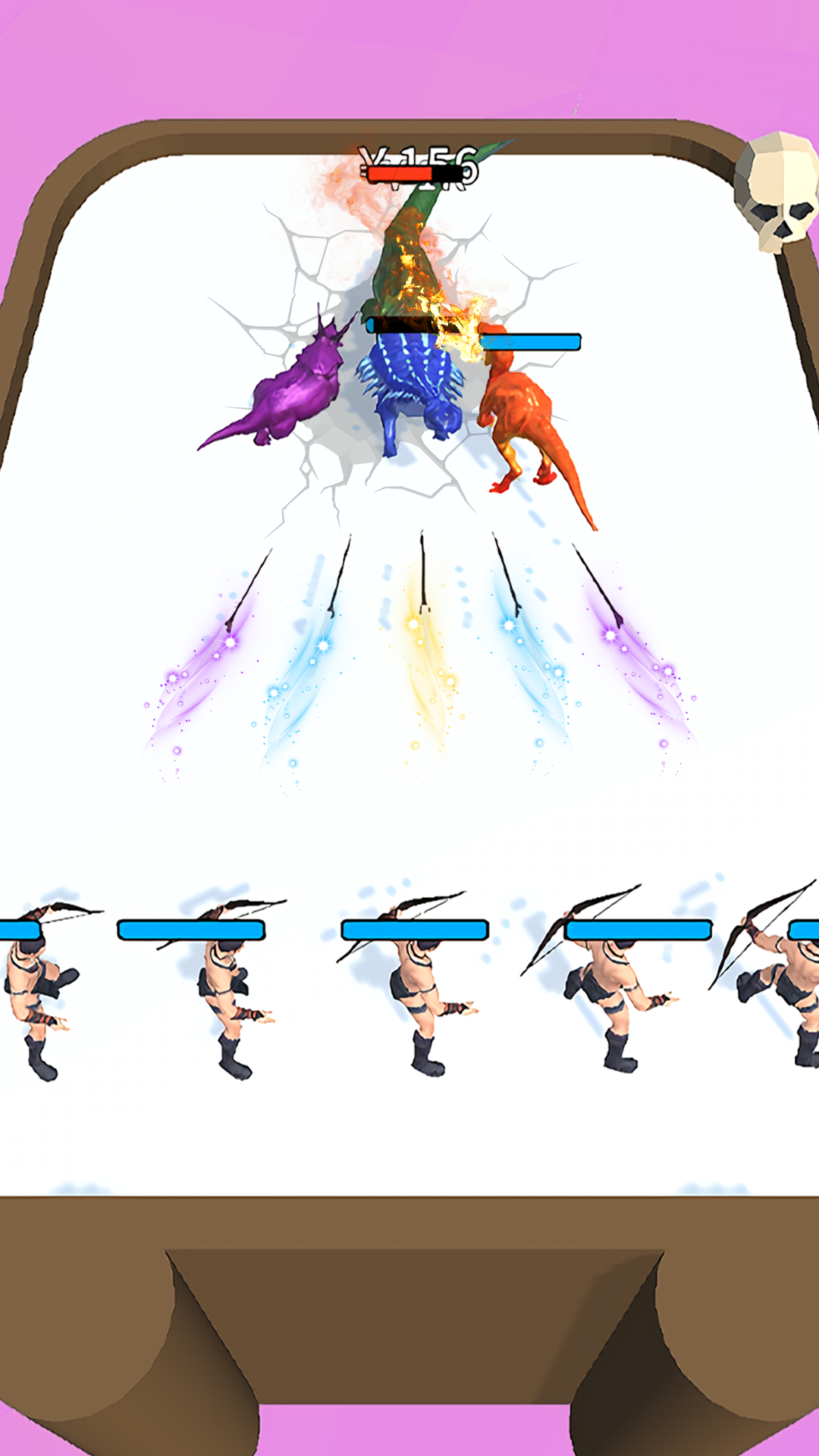 動(dòng)物派對(duì)3D恐龍合成對(duì)決游戲版截圖3