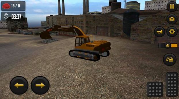 工廠挖掘機(jī)模擬器游戲手機(jī)版（Factory Excavator Simulator）截圖1