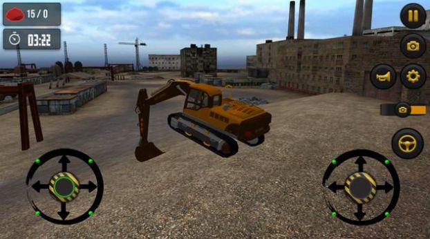 工廠挖掘機(jī)模擬器游戲手機(jī)版（Factory Excavator Simulator）截圖2