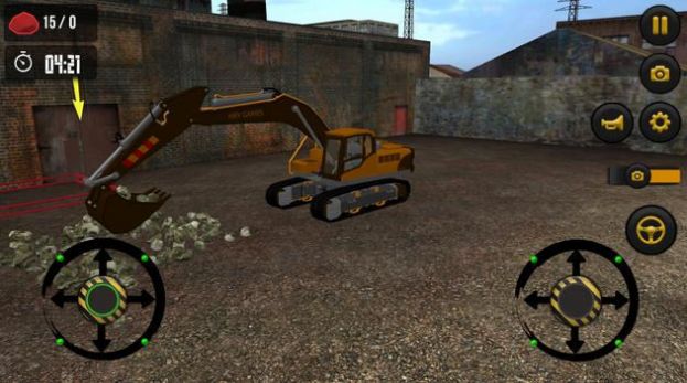 工廠挖掘機(jī)模擬器游戲手機(jī)版（Factory Excavator Simulator）截圖3