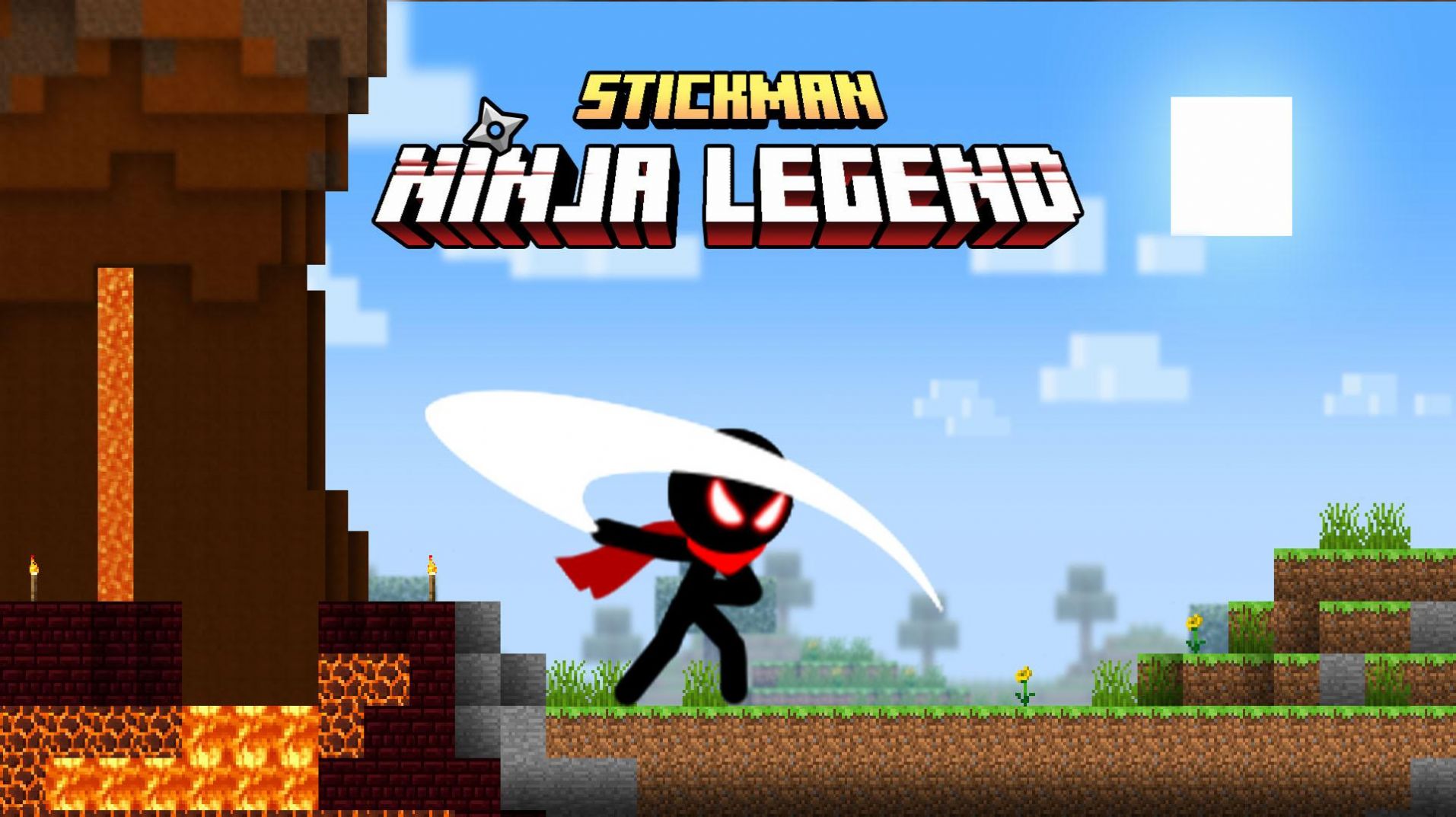 火柴人传奇之战游戏安卓版（Ninja Stickman）截图4: