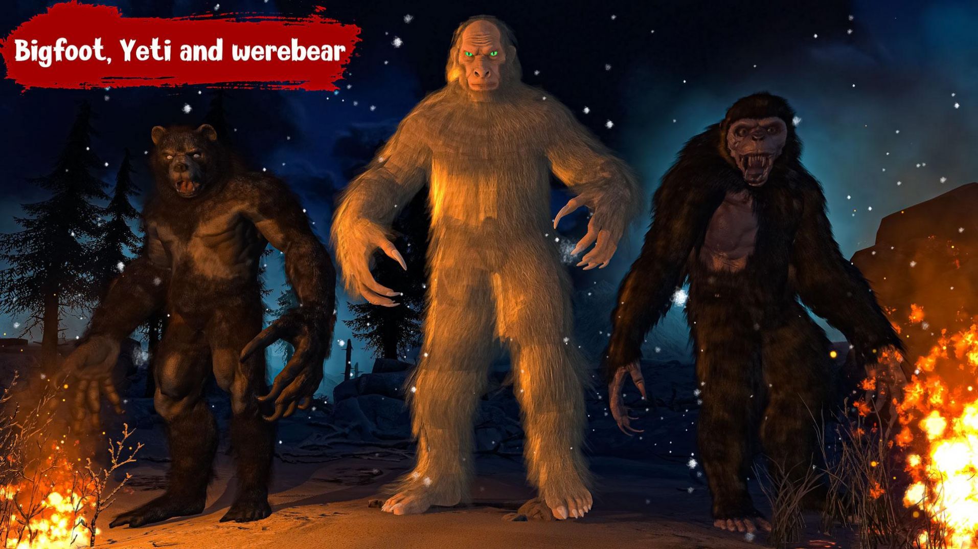 雪人狩獵大腳怪游戲安卓版（BigFoot）截圖2