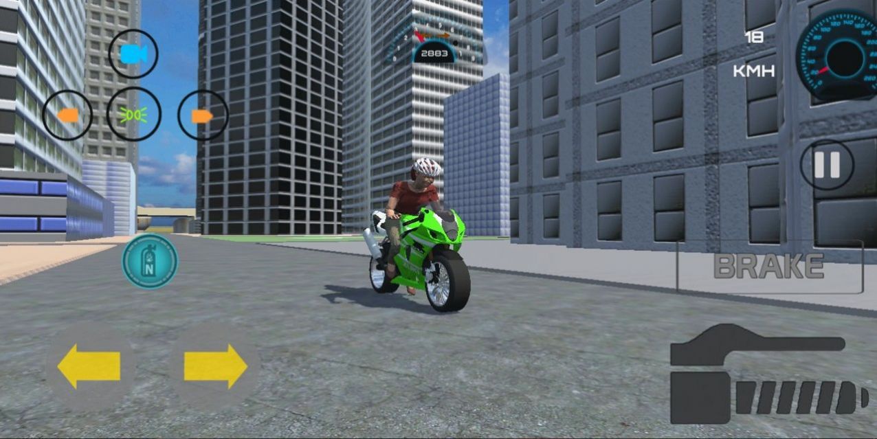 印度摩托车3D游戏安卓版（IndianBikeGame3D）截图1: