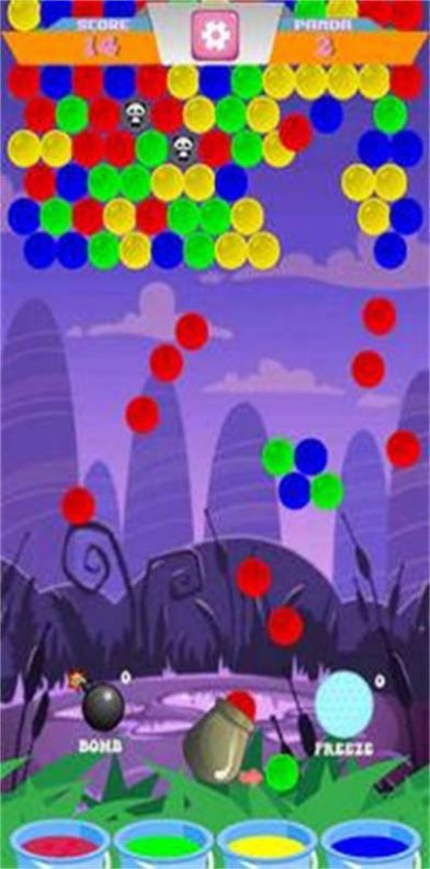 多彩泡泡射手游戲安卓版（Bubble Shooter Panda Rescue）截圖3