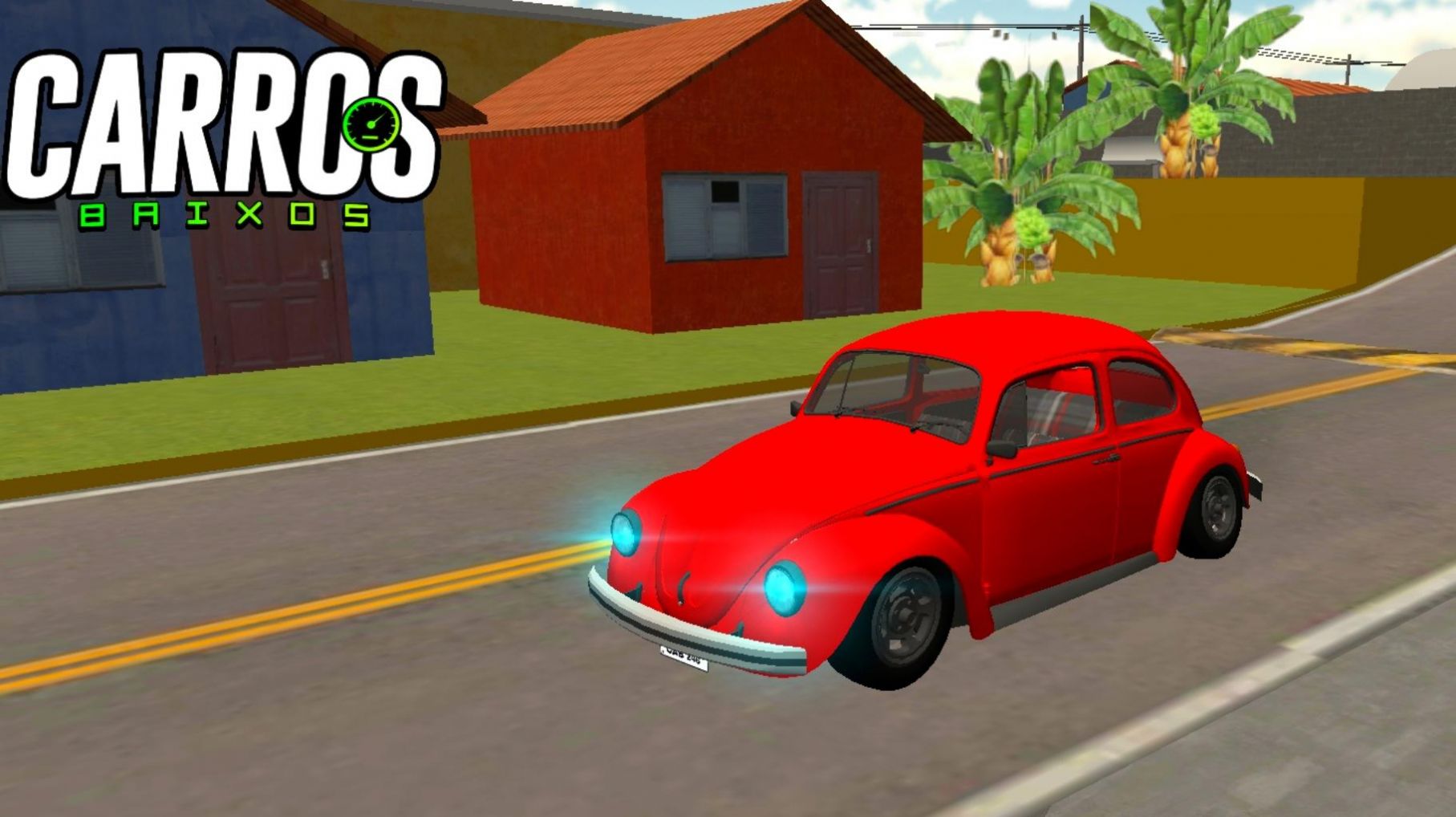 巴西城市自由駕駛游戲安卓版（CARROS BAIXOS）截圖1
