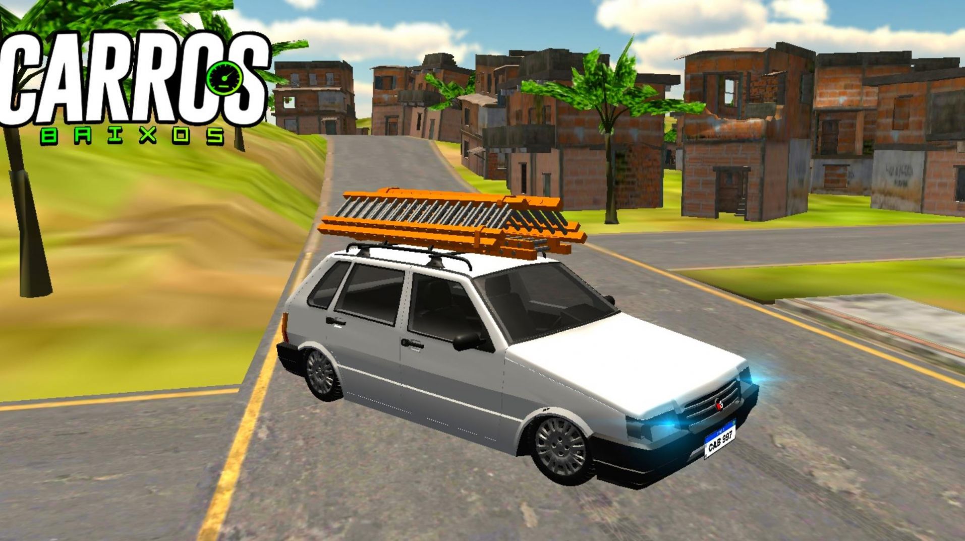 巴西城市自由駕駛游戲安卓版（CARROS BAIXOS）截圖4