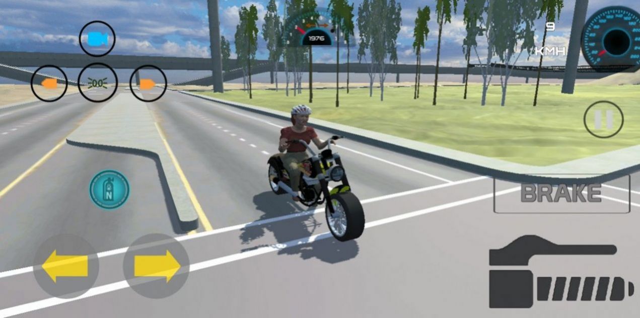 城市摩托模擬駕駛3D游戲手機(jī)版（IndianBikeGame3D）截圖4