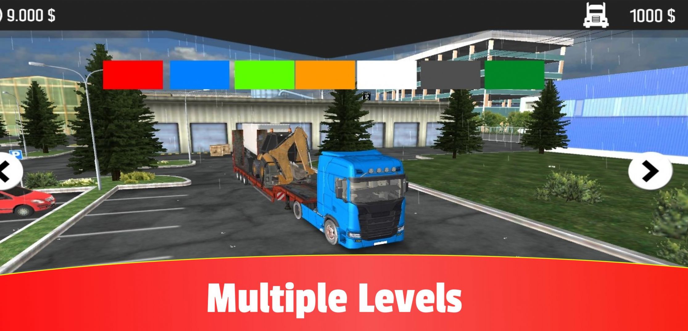 貨運(yùn)卡車駕駛模擬廣州游戲安卓版（City Truck Simulator）截圖2