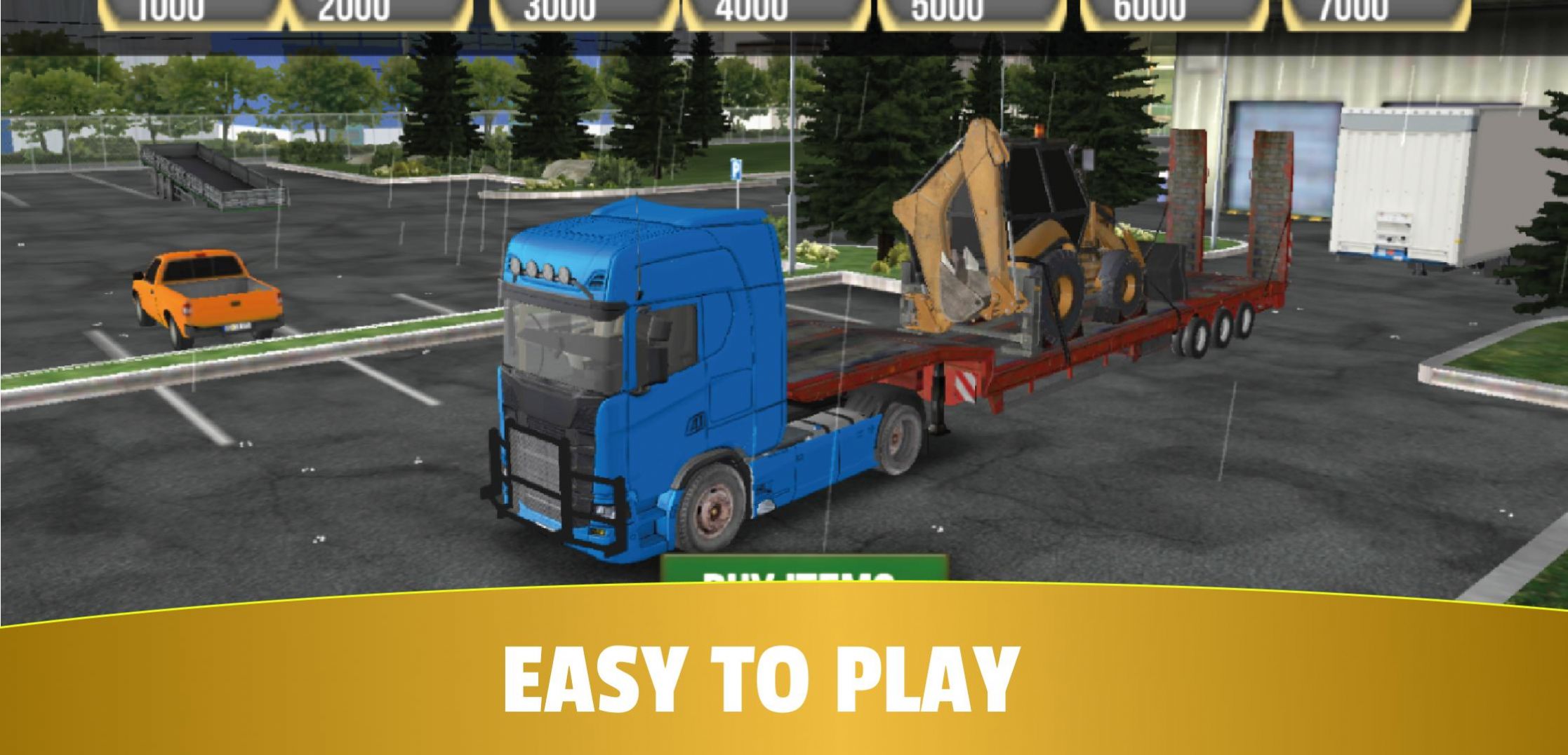 貨運(yùn)卡車駕駛模擬廣州游戲安卓版（City Truck Simulator）截圖3