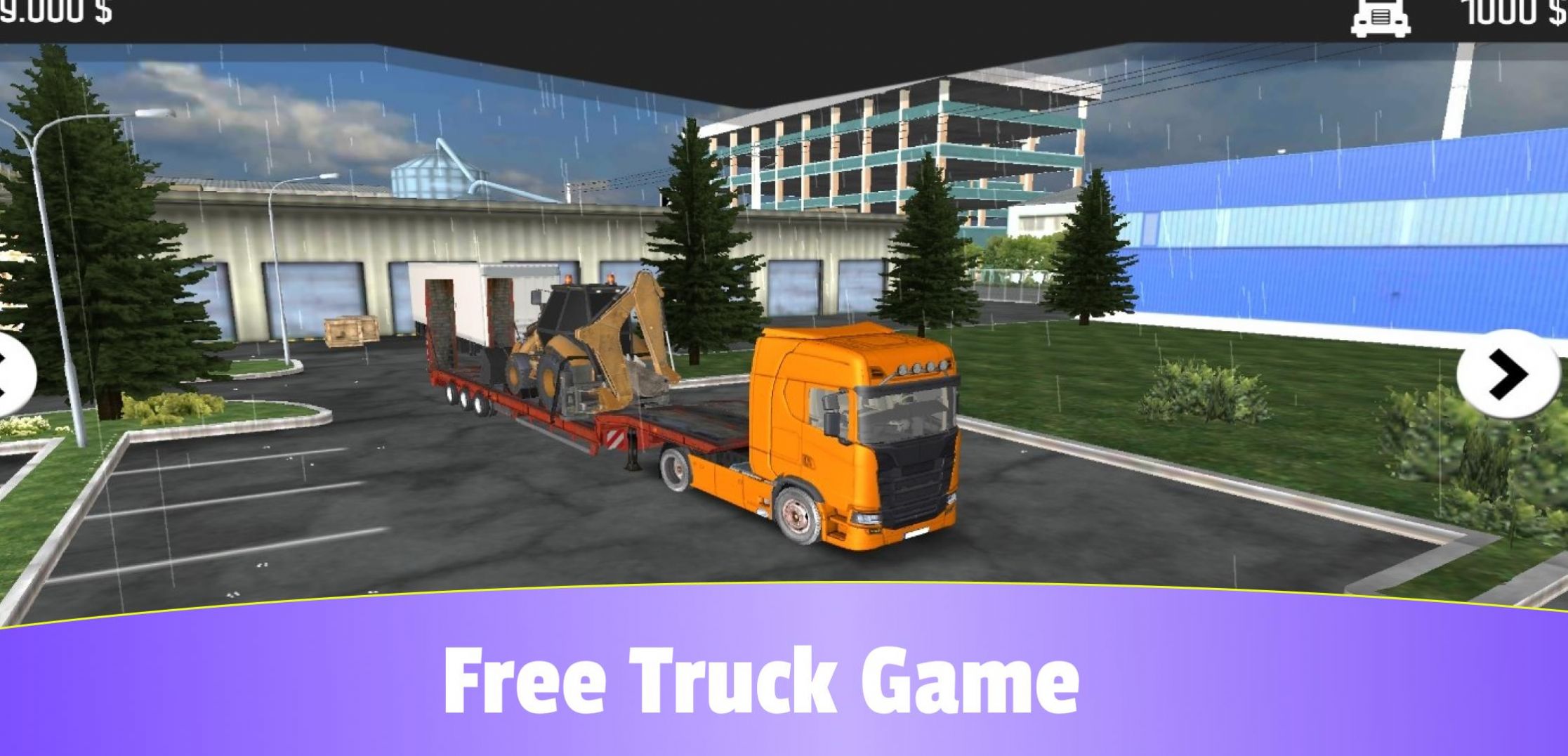 貨運(yùn)卡車駕駛模擬廣州游戲安卓版（City Truck Simulator）截圖4