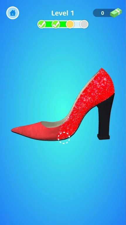 制作漂亮高跟鞋游戲安卓版（Сreate pretty heels）截圖3