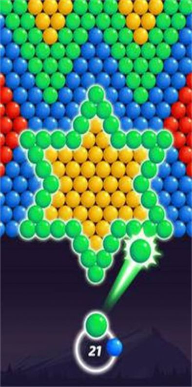 泡泡射手流行拼圖游戲安卓版截圖2