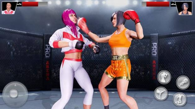 超級(jí)明星拳擊手戰(zhàn)斗游戲安卓版（MMA Real Fight Fighting Games 2019test）截圖3