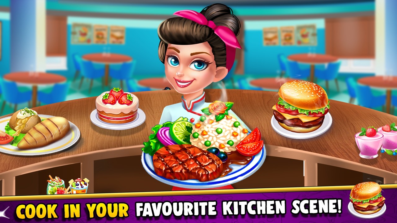 廚房生活餐廳烹飪游戲中文版（Cooking Fun: Restaurant Games）截圖5