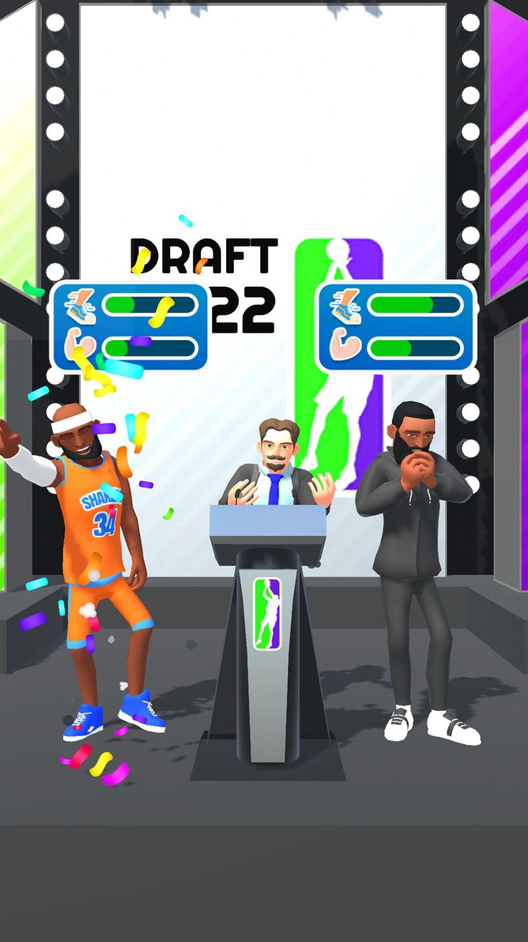 籃球傳奇巨星游戲安卓版（Hoop Legend: Basketball Stars）截圖4