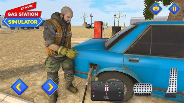 沙漠加油站模擬器游戲安卓版（Gas Station Renovate Simulator）截圖3
