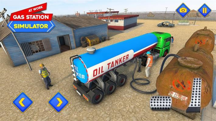 沙漠加油站模擬器游戲安卓版（Gas Station Renovate Simulator）截圖2