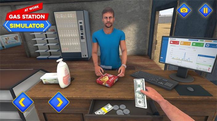沙漠加油站模擬器游戲安卓版（Gas Station Renovate Simulator）截圖4