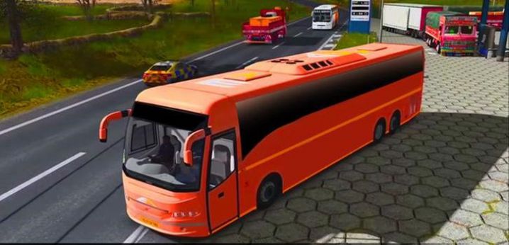 公交車駕駛模擬器2022游戲中文手機(jī)版截圖2