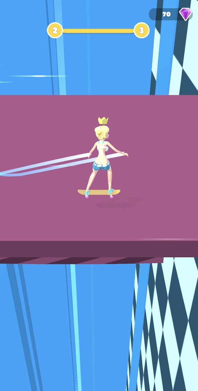 滑板皇后游戲安卓版（Skater Queen）截圖1