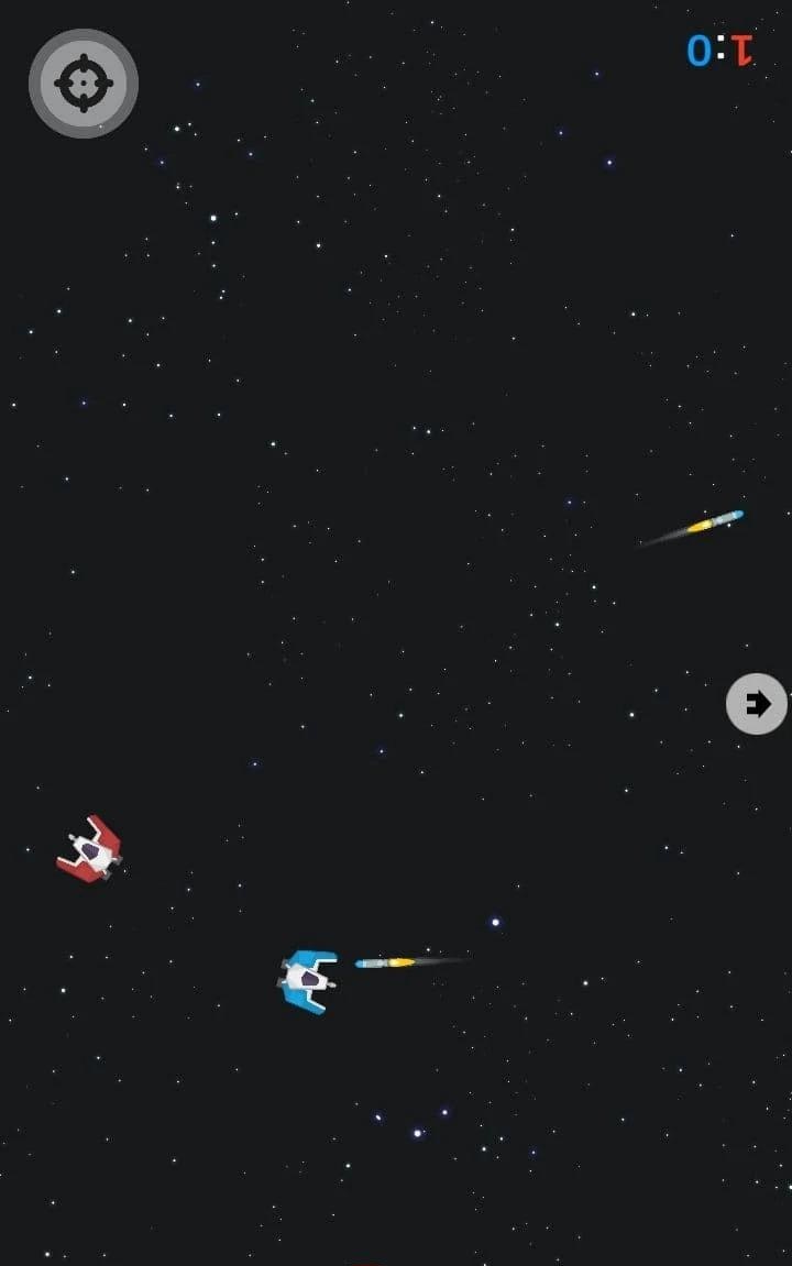 雙人小飛船游戲安卓版（Two Player Starships）截圖4