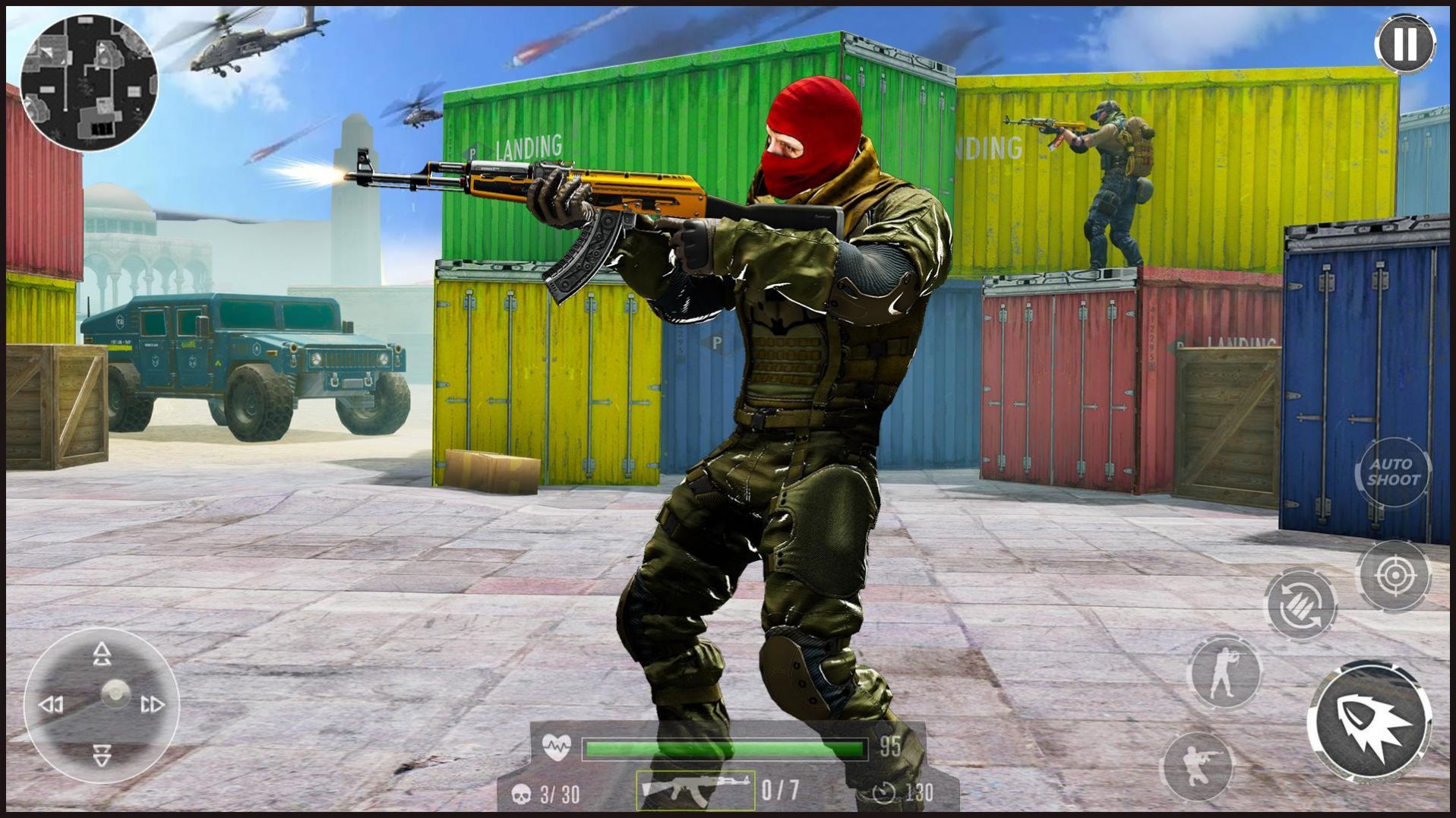 cs陸軍射擊游戲中文版（CS Army Ops） 截圖1