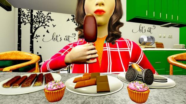 松脆的食物ASMR游戲中文版（Crunchy Eating ASMR）截圖1