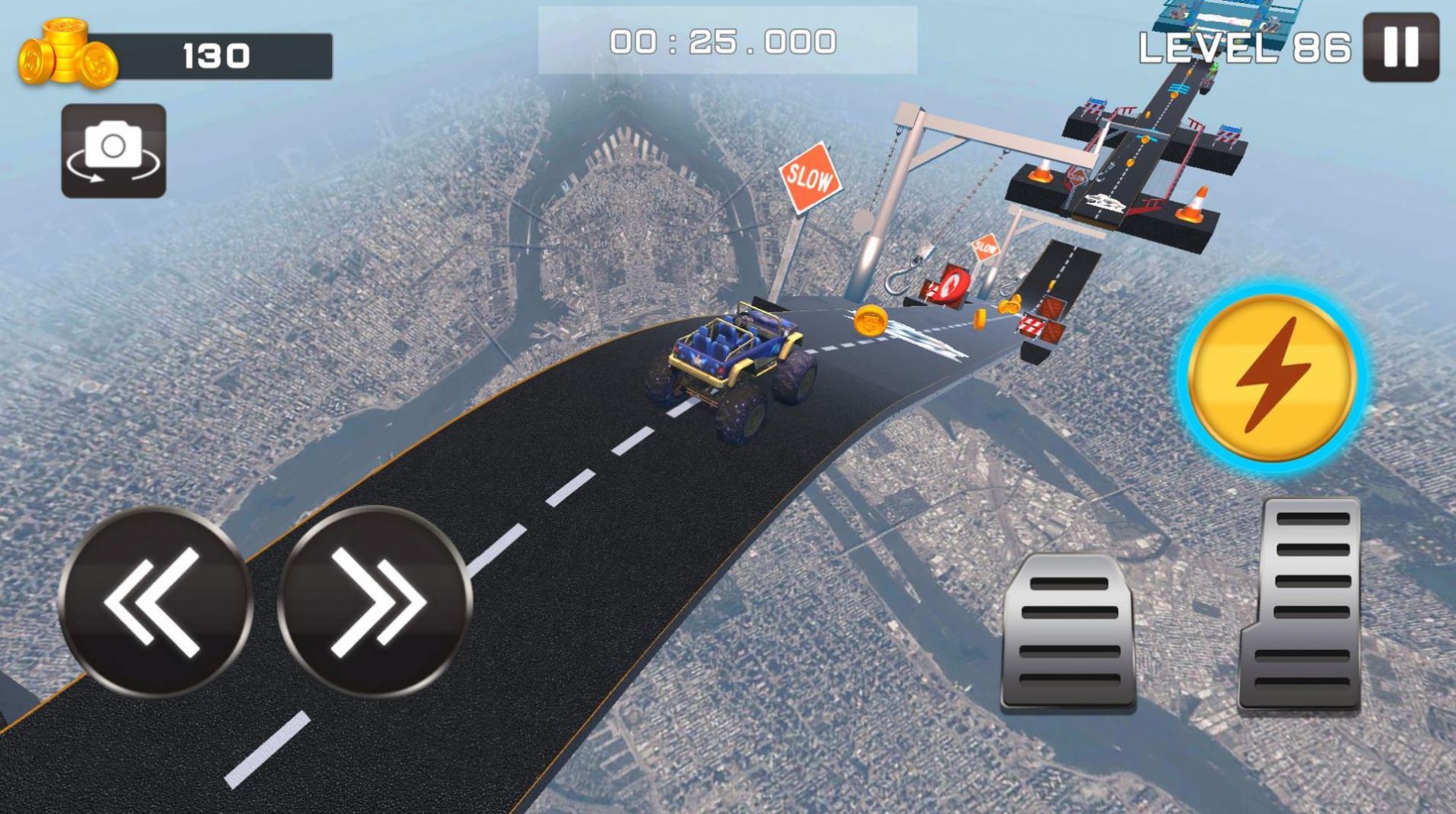 汽車特技表演3d游戲最新版（Car Stunt 3D）截圖2