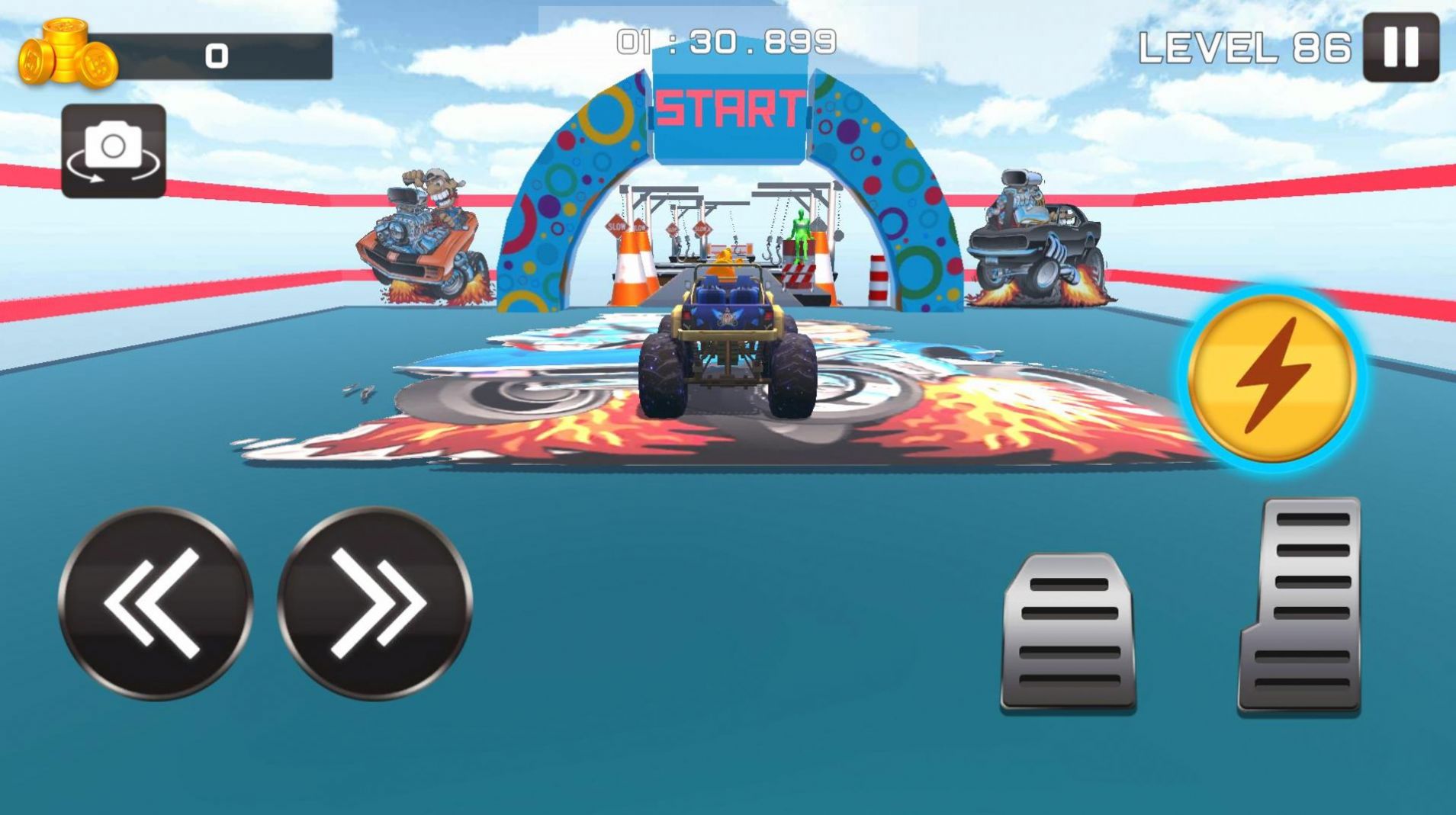 汽車特技表演3d游戲最新版（Car Stunt 3D）截圖4