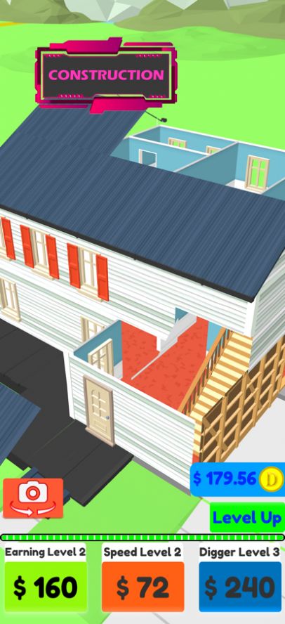 閑置的挖掘和建造游戲手機(jī)版截圖1