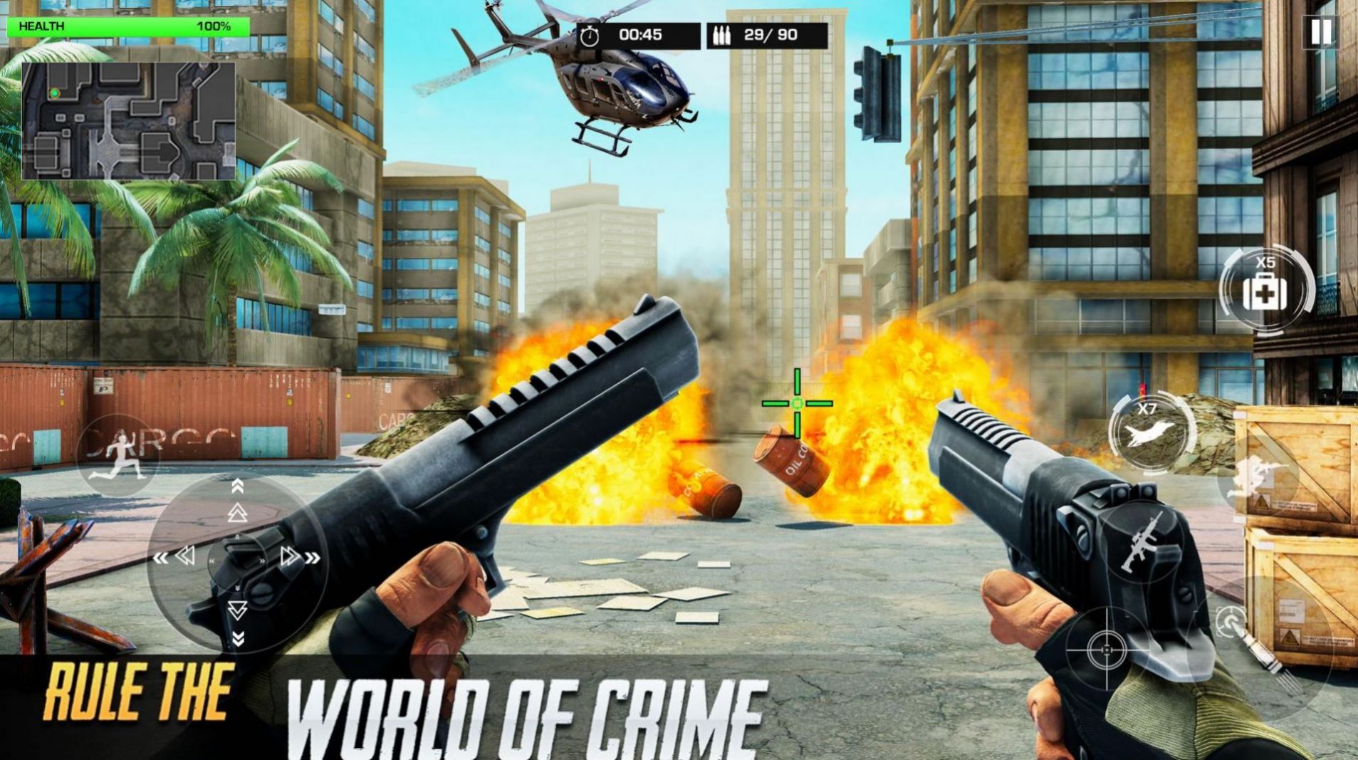 歹徒Fps射擊游戲版（Gangster Fps Shooting）截圖1