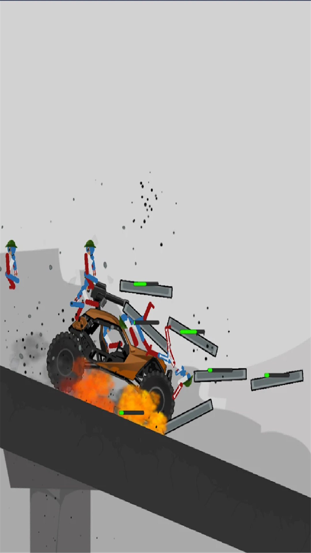 火柴人車禍粉碎游戲安卓版截圖1