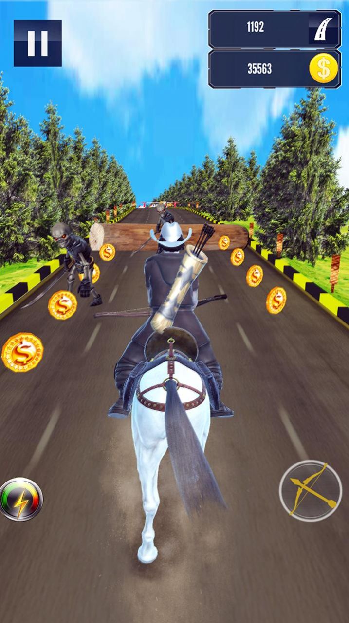 街頭射箭跑酷游戲安卓版（Street Archer Run）截圖1