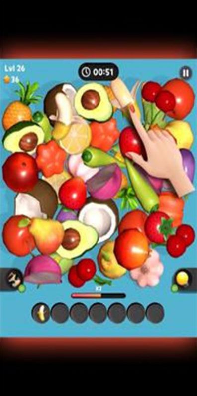 匹配食物拼圖游戲安卓手機版（Match Food Puzzle）截圖1
