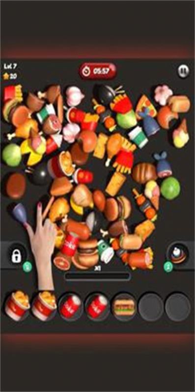 匹配食物拼圖游戲安卓手機版（Match Food Puzzle）截圖3