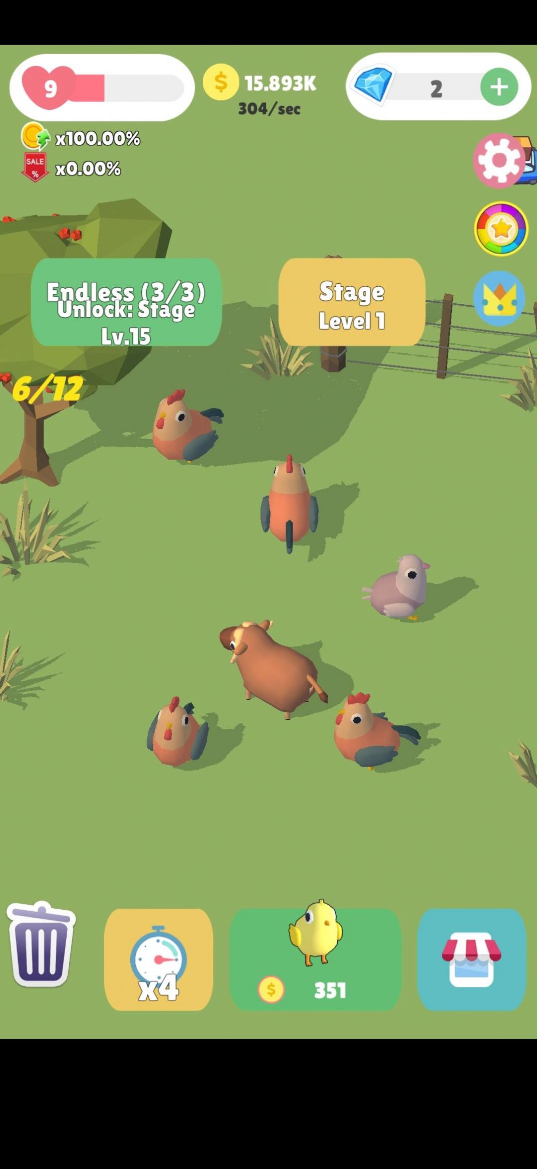 合并動(dòng)物大亨游戲安卓版（Merge Animal Tycoon Game）截圖4