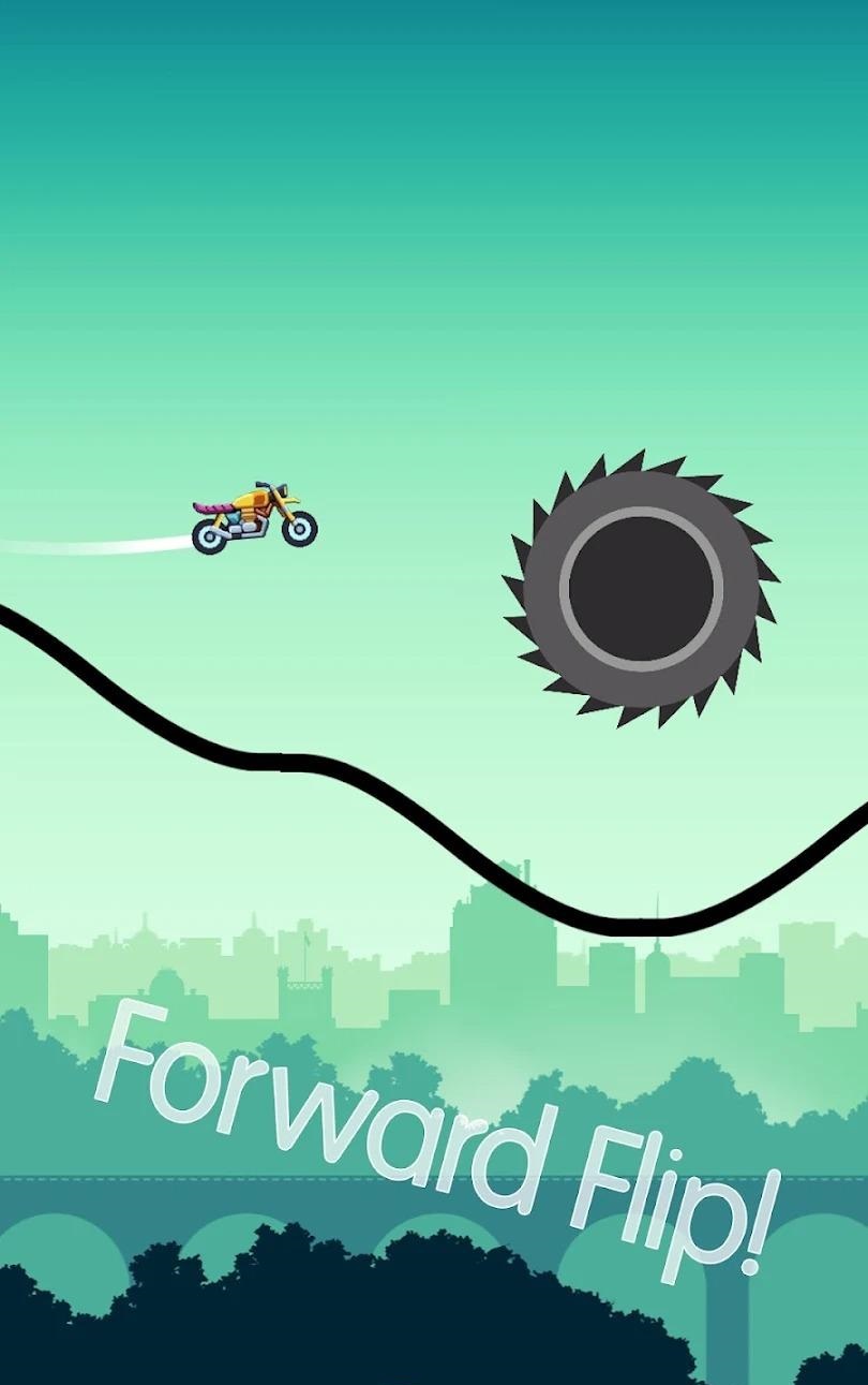 翻滾小摩托游戲安卓版（Flip Racing）截圖3